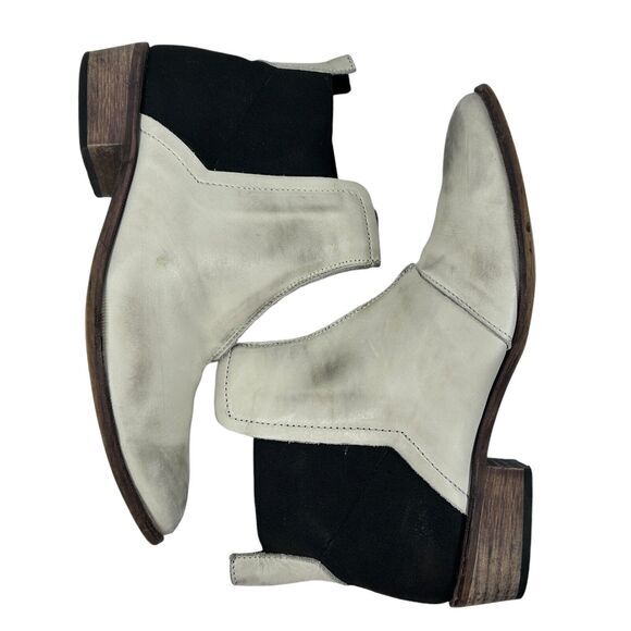 Free People Boho Distressed Dark Horse Ankle Chelsea Boot Size Women’s US 8.5 - Picture 10 of 10